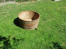 Holzfass/Wasserbottich/Pflanzk