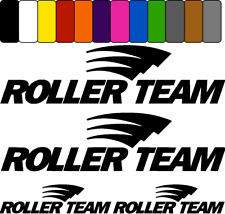 ROLLER TEAM aufkleber sticker