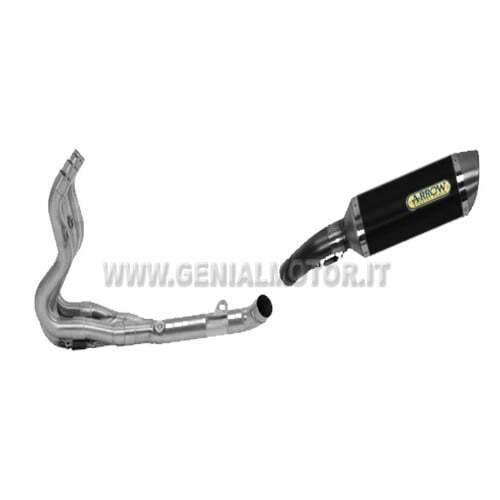 Komplett auspuff arrow - arrow, street