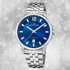 Armbanduhr Edelstahl silber