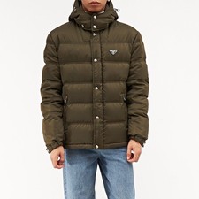 Prada piumino hooded puffer - prada,