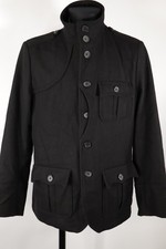 H&M schwarzer Kurzmantel Gr.54/XL Wolle Polyester Polyacryl Top Zustand