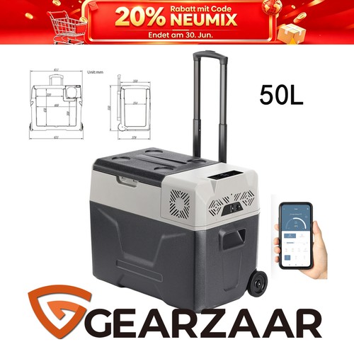 50l kompressor kühlbox - 50l,