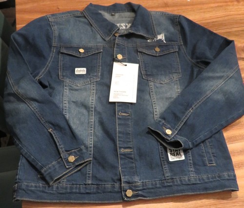 Herren jeans jacke neu - -, mit