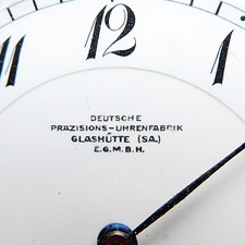 HERREN TASCHENUHR, Glashütte-DPUG-Gold-14K, Sprungdeckel, gute Funktion-ca. 1920