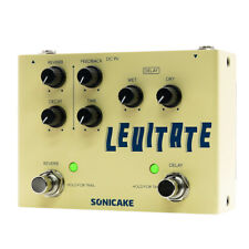 SONICAKE Levitate Digital Delay und Reverb 2 in 1 Gitarre Effekte Pedal