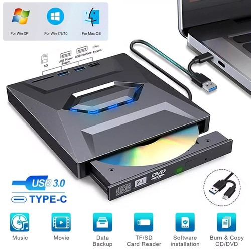 Externes usb dvd cd - externes, 3.0