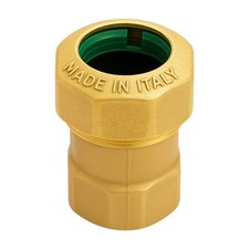 PE Rohr Verschraubung *MESSING