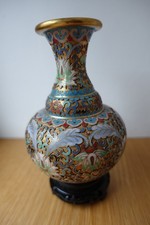 cloisonne Vase florales Dekor