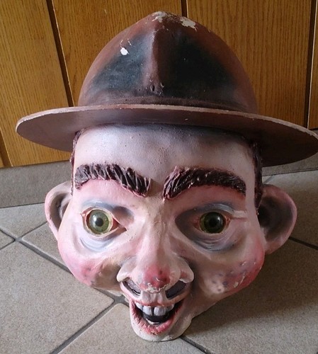 Antike seltene faschingsmaske - antike,