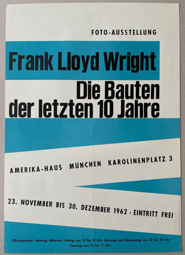 Plakat poster frank lioyd - poster,