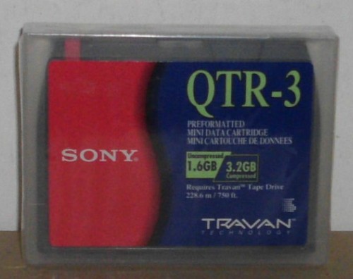 Sony travan 2gb qtr 3 - 3,2gb, qtr-3