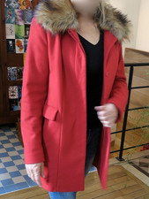 Naf Naf Apraga Mantel rot