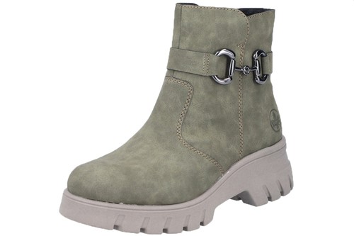 Rieker stiefelette grün - rieker,