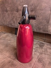 Soda Siphon BOC  Vintage 60er Jahren mit Zubehör Patronenhalter Barkeeper