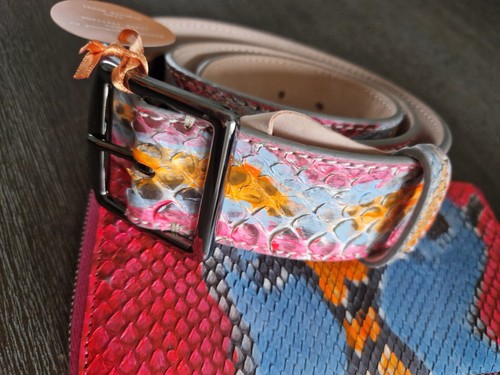 Signore rossi gürtel python - rossi,