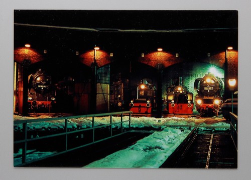 Postkarte dampfloks 58 3049 - -,