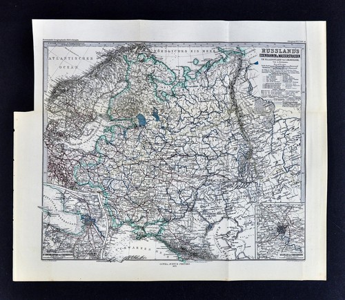 1877 petermann map - petermann, in