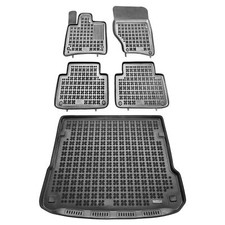 Satz Fußmatten und Matte für