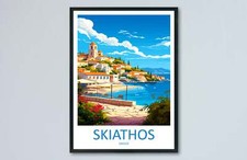 Skiathos Reisedruck Wandbild