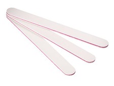 5 Nagelfeilen Set weiß gerade