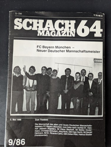 Schach magazin ausgabe - 64,