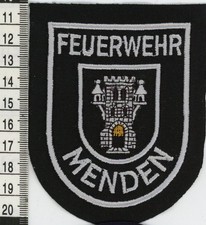 Freiwillige Feuerwehr Menden NRW black  Patch Abzeichen Neu