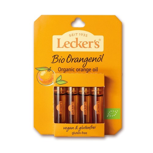 Orangenöl 4x2ml lecker - |, lecker's