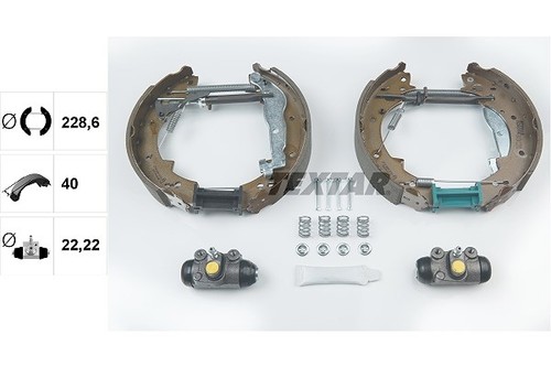 Textar bremsbackensatz - textar,