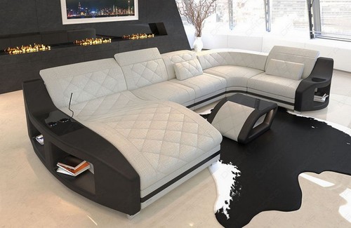 Wohnlandschaft sofa couch eck - wohnlandschaft,
