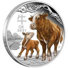LUNAR III YEAR OF THE OX 2 OZ
