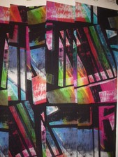 224) Organza Stoffreste höhe