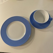 Dibbern Solid Color Frühstücks-Set hellblau 
