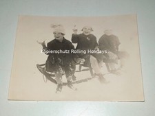 altes Foto – Schneeball –