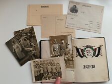 1914-18! Kriegstagebuch Tagebuch Notizbuch 1. Weltkrieg Deutsches Reich Heer KuK