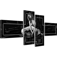 Erotik Abstrakt Schwarz-Weiss Bilder auf Leinwand Digitalart