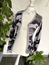 Rosa v. Schmaus ?100 % Kaschmirjacke  Camouflage Ketten-Design Extravagant ?