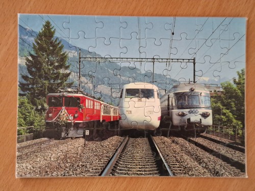 Puzzle zug parade zum - puzzle, zug-parade
