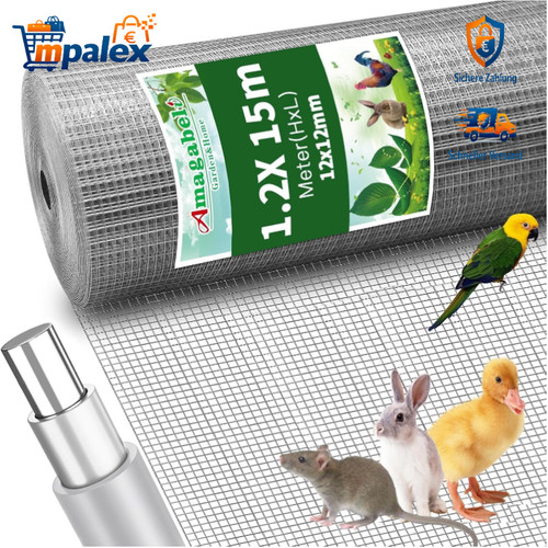 Hasendraht 15m masche - x,