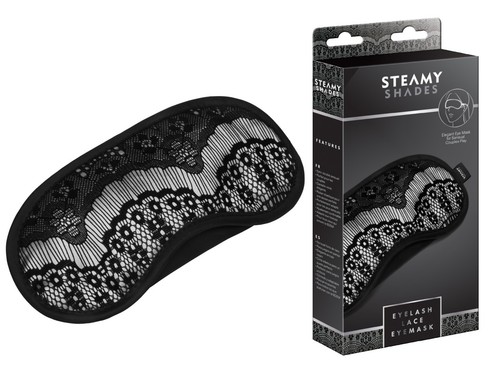 Steamy shades eyelash lace - lace,