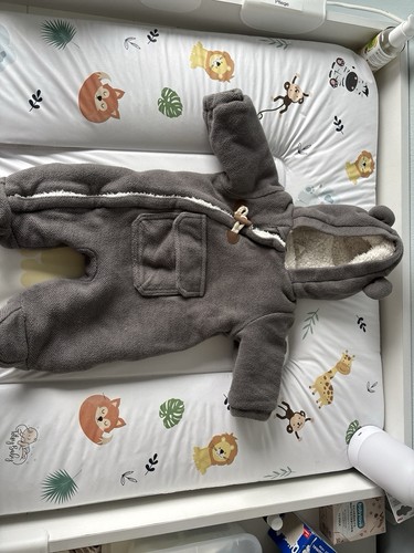 Baby overall mit kapuze - overall,