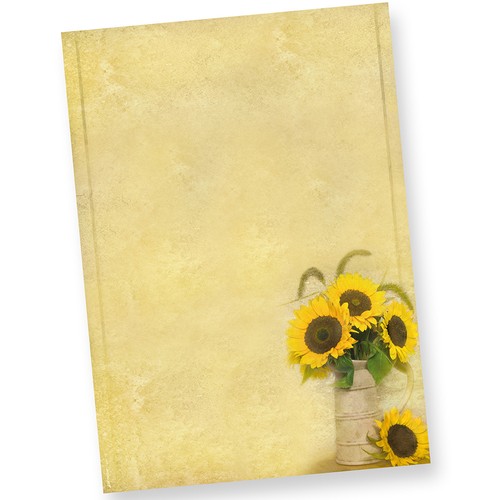 Briefpapier sommer - briefpapier,