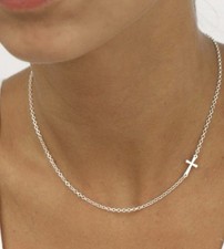 925 sterling silber - 925, kreuzkette