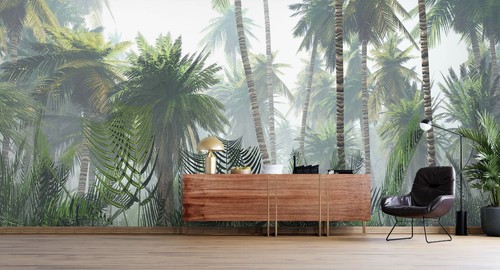 Wald bäume c5316 tapete - 3d,
