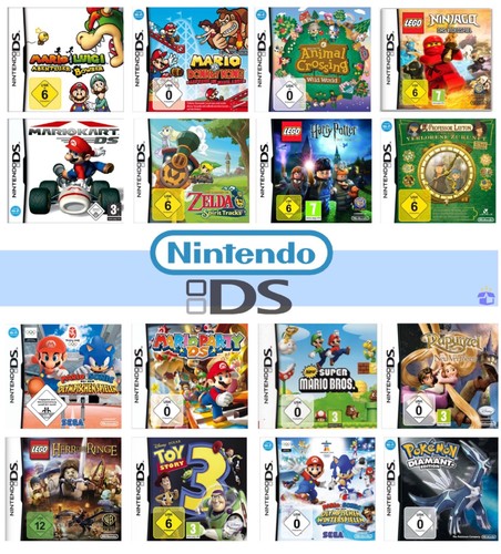 Nintendo spiele auswahl - ds,