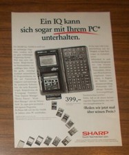 Seltene werbung sharp 7100m - sharp, iq-7100m