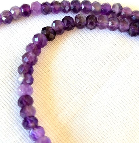 Amethyst kette 925er silber - kette,
