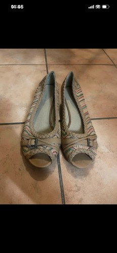 Geflochtene ballerinas braun - ballerinas,