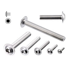 Linsenkopfschrauben Flansch