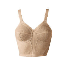 TRIUMPH Longline-BH DOREEN L02 mit Baumwolle, Gr. 85 B, haut, NEU *VINTAGE-LOOK